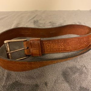 Levis brown leather belt